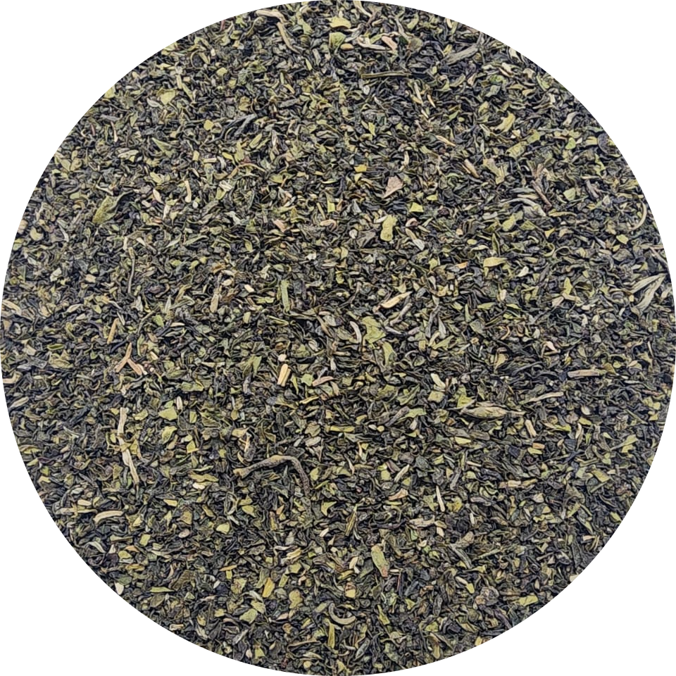 Green orthodox tea leaf